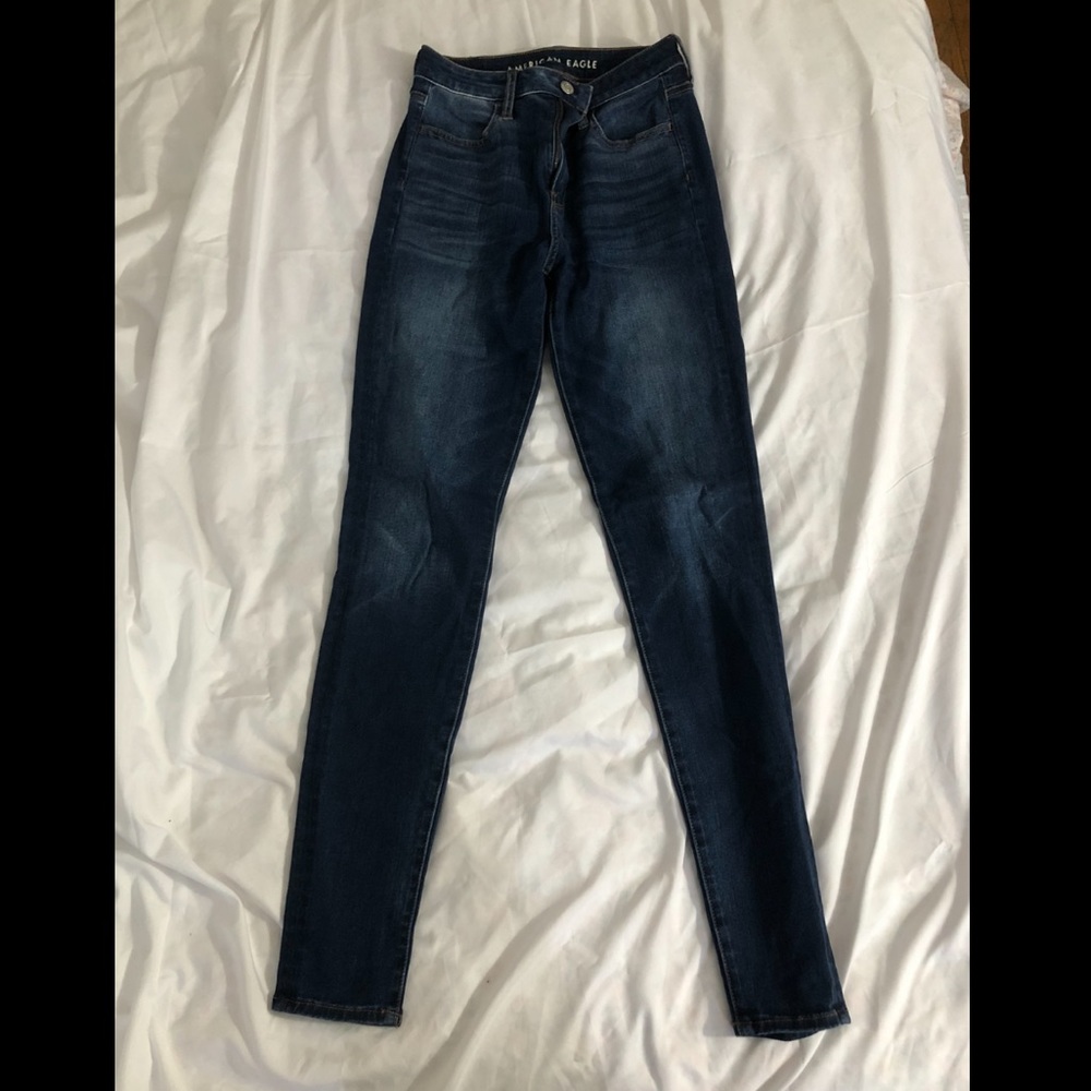 AE Supper High Rise Jegging Long Jeans